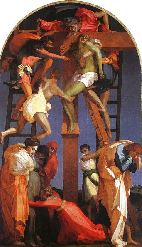 Rosso Fiorentino Deposition from the Cross Sweden oil painting art